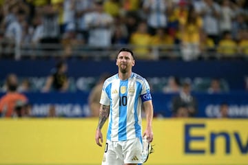 Messi hasn't played since the Copa América final.